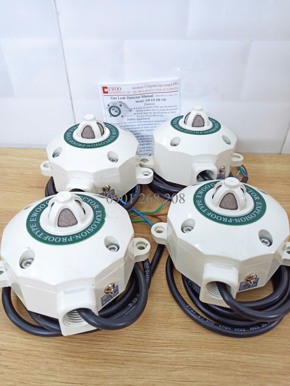 dau do gas LPG phong no EWOO EW EX IIB 100